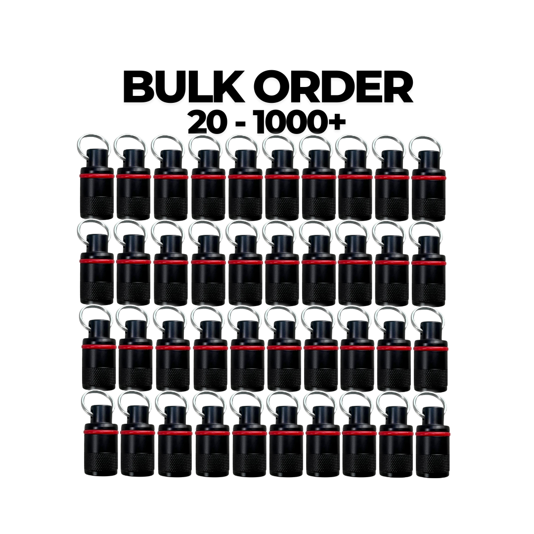 Bulk Order Black Emergency Pill Fob