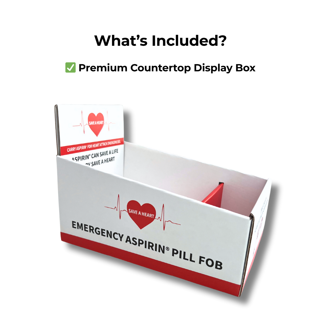Retail Pack Silver Emergency Pill Fob