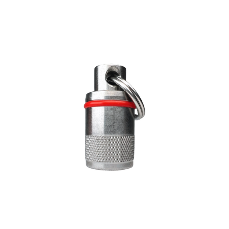 Silver Emergency Pill Fob
