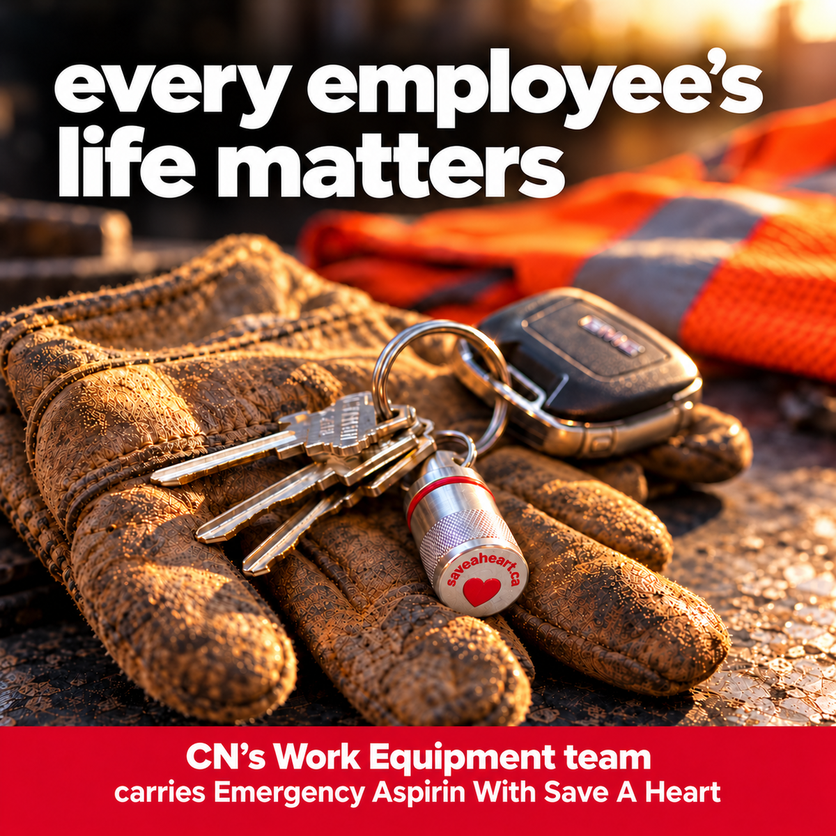 Save A Heart teams up with CN to Strengthen Employee Safety and Cardiac Emergency Preparednness