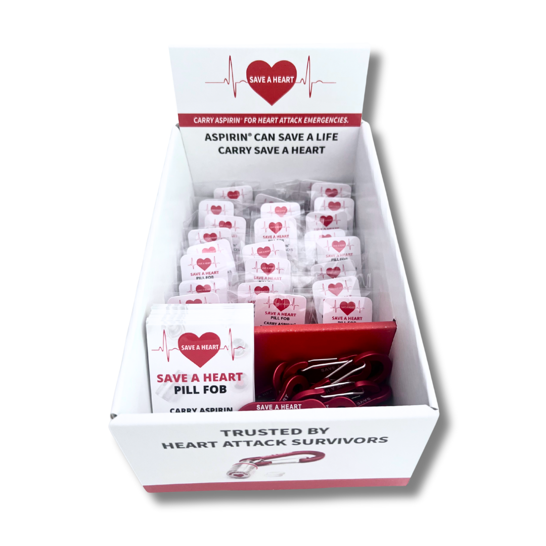 Retail Pack Silver Emergency Pill Fob