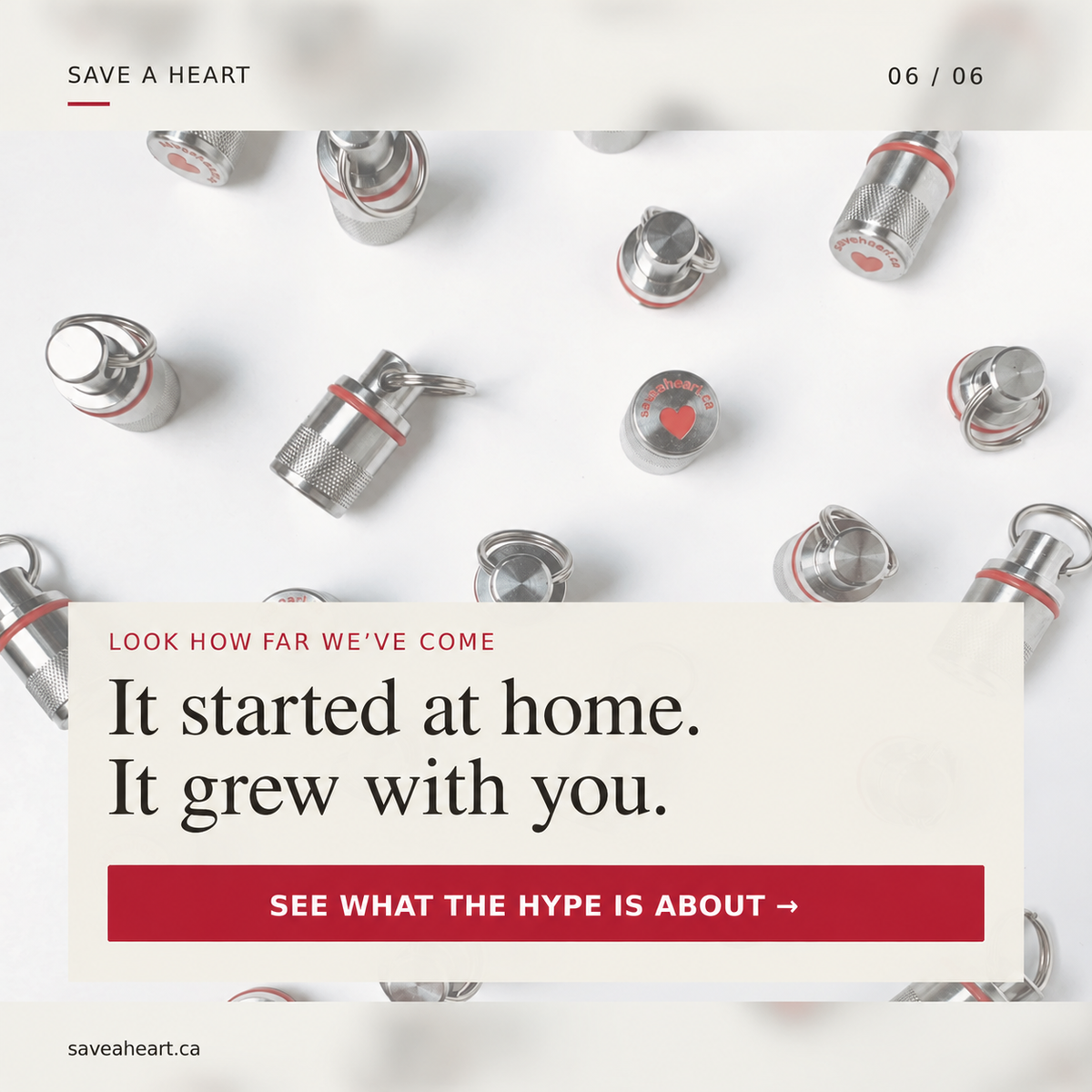 It started at home. It grew with you.